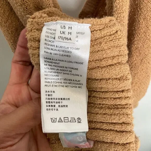 Free People FP Beach Iris Sweater Open-Back Halter - Picture 6 of 8